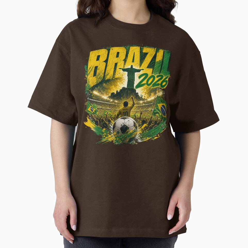 Brazil 2026 Football World Cup Glory | Seleção Fan Supporter Shirt by rushaib