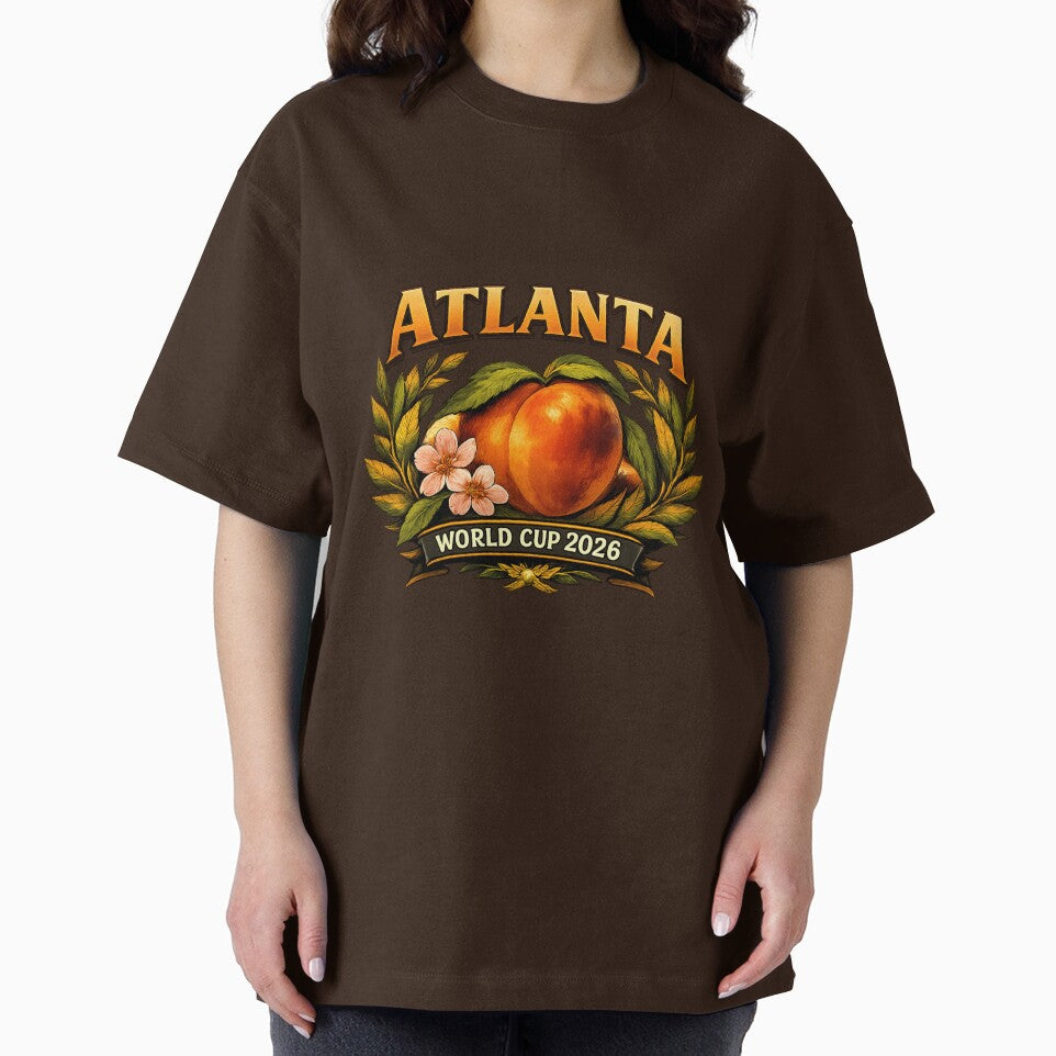 Atlanta 2026 World Cup Host City  — Georgia Peach Laurel Wreath by BrickByDream
