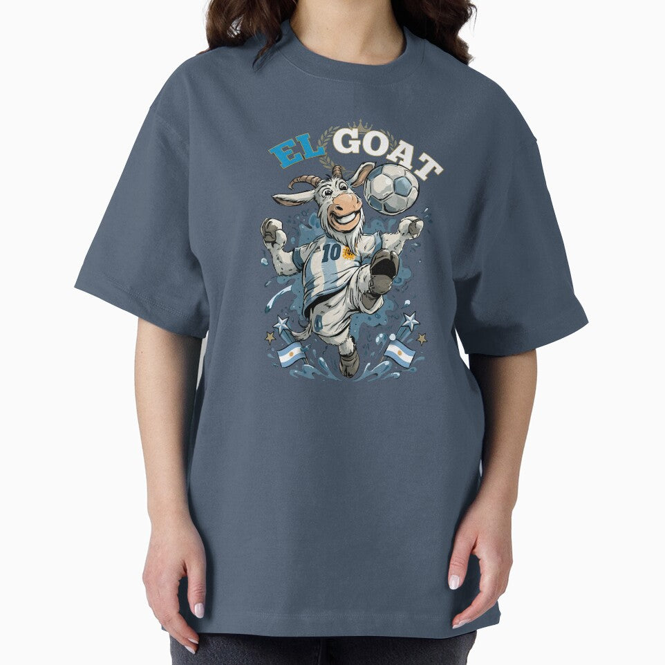 El GOAT Argentina Football Soccer Cartoon Sticker by digitalbob60