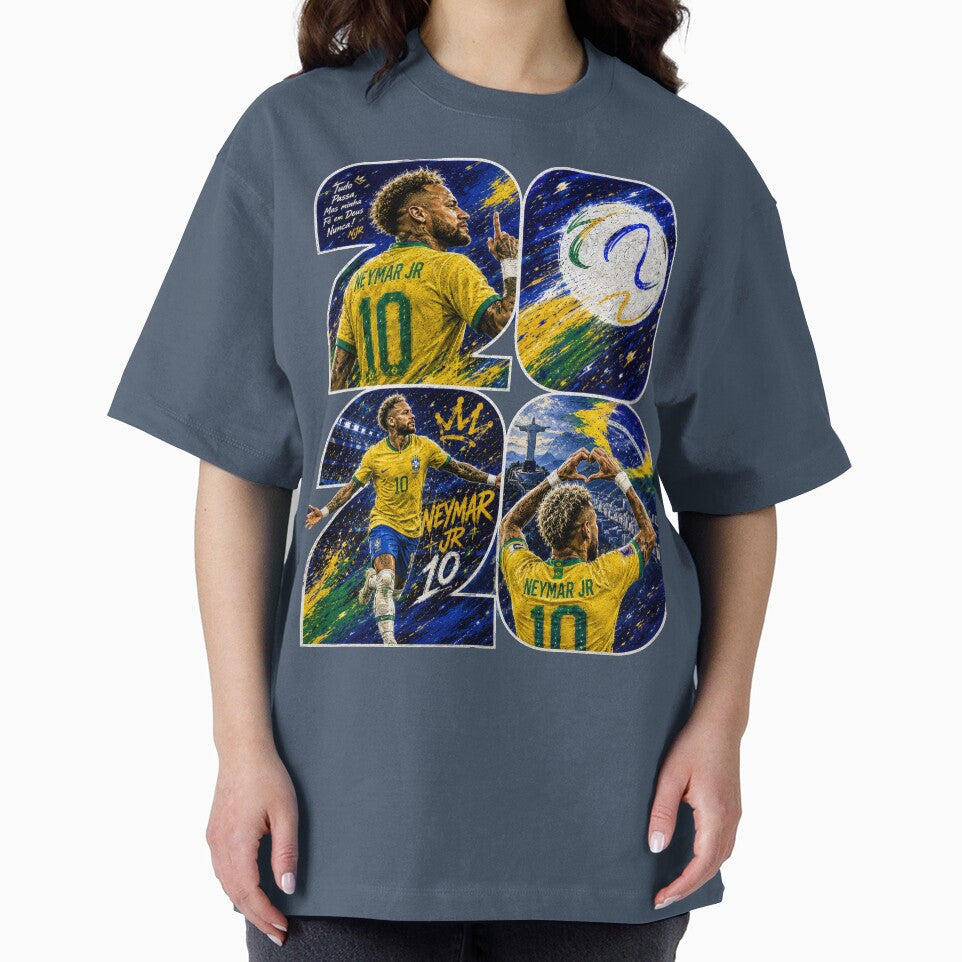Neymar Brazil 2026 Football Art Print by ravuh
