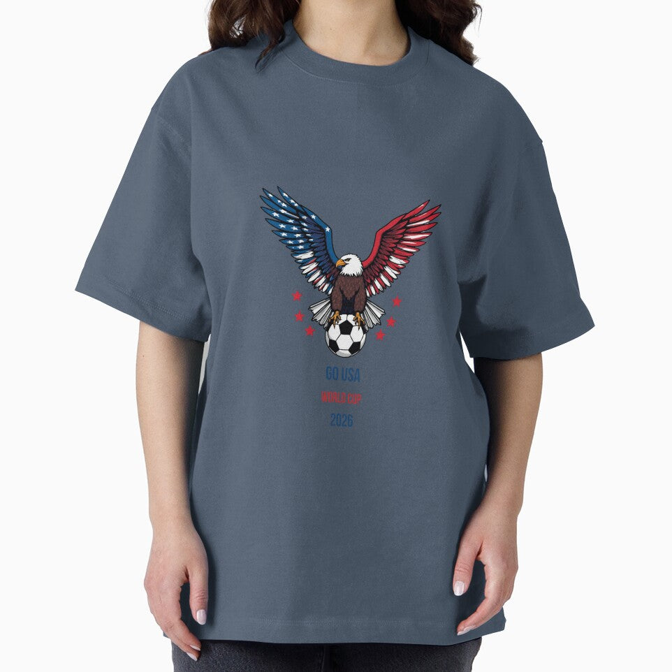 Go USA World Cup 2026 Soccer T-Shirt Home Nation Pride by FanNationTees