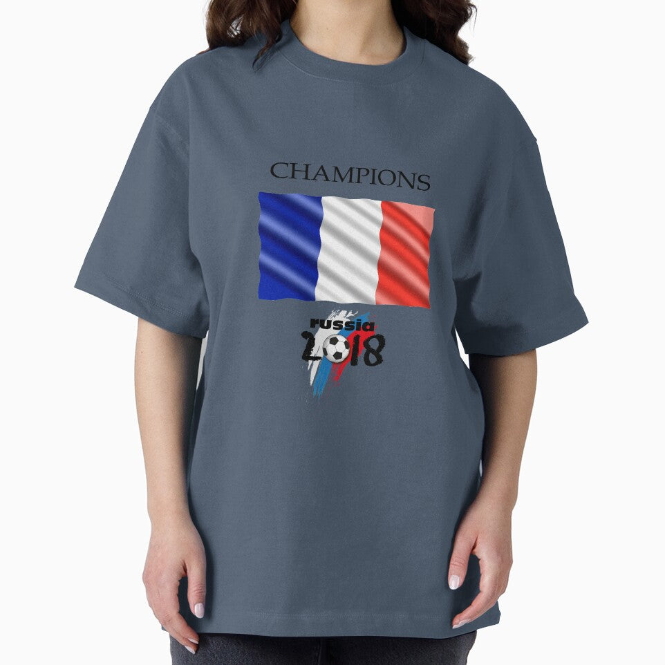 Unique World Football Winners- France 2018 Cup Soccer by MephobiaDesigns