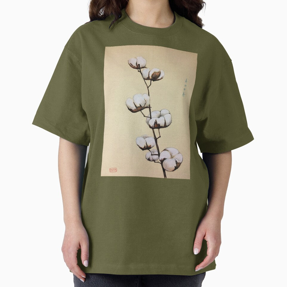 Cotton, cotton blooming, cotton flower by Ranisha
