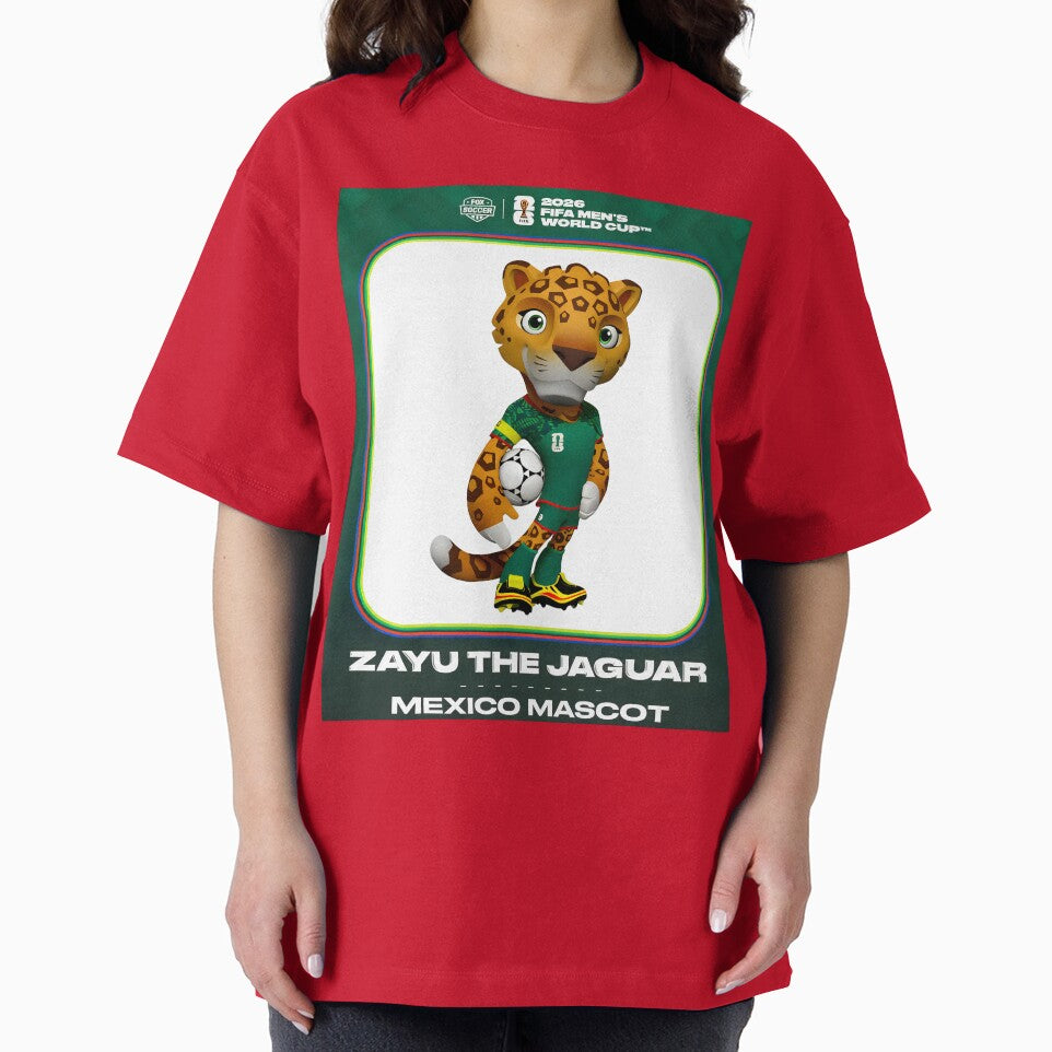 2026 Mexican Soccer Mascot – Zayu the Jaguar by Abeshinobi