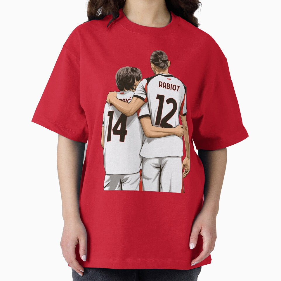 Luka Modric and Adrien Rabiot by Aldduardo