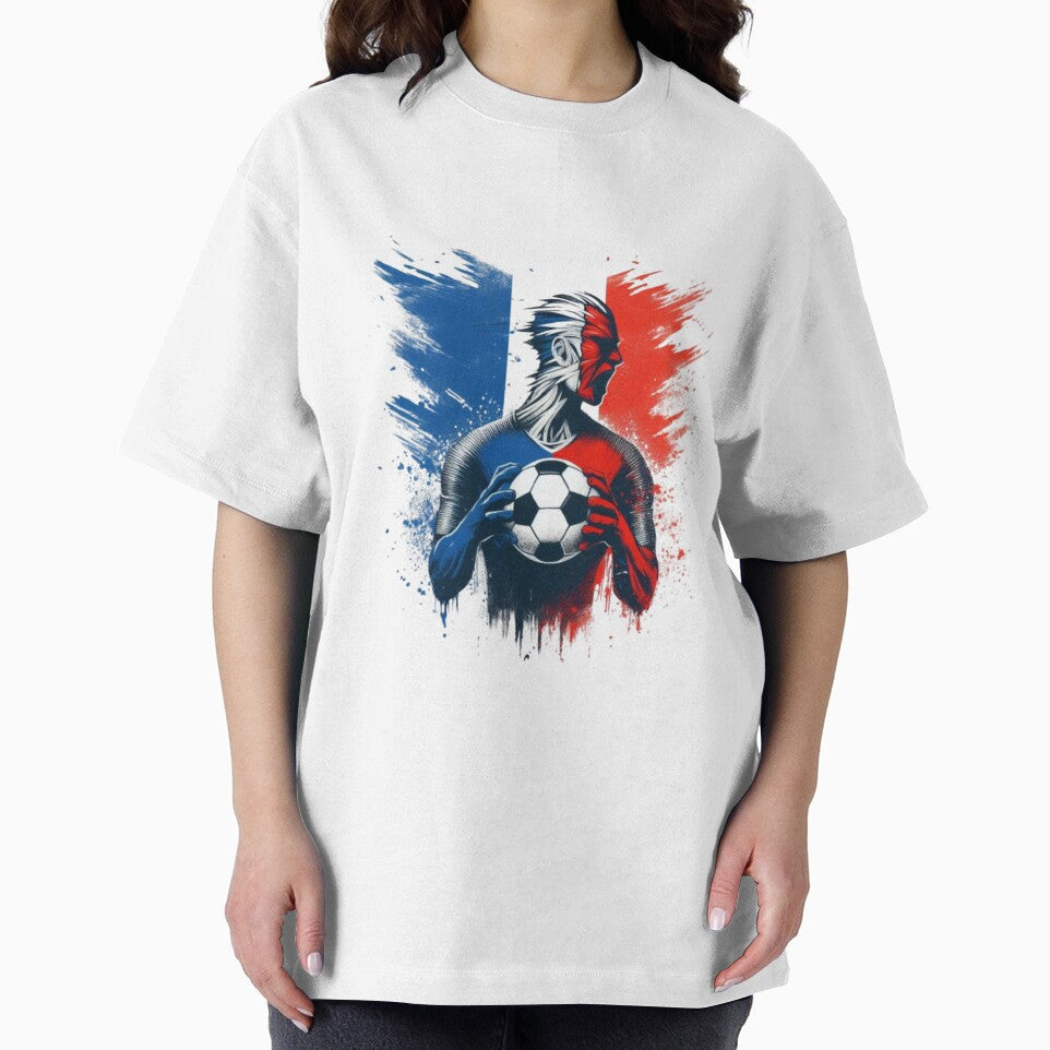 French Football Fan by HeadTurningArt