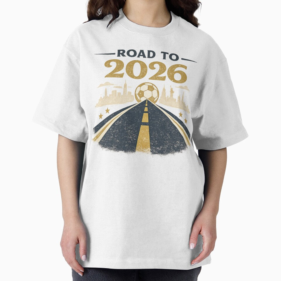 Road to 2026 Soccer Football City Skyline Art – Tournament Journey Design | Soccer Fan Gift by irfanshikh