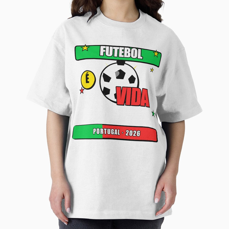 Football é vida Design by Bloom & Charm Studio