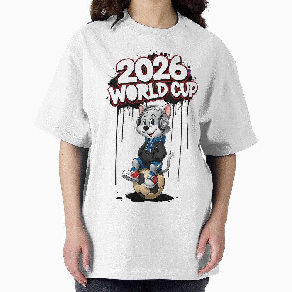 2026 World Cup Cat Streetwear by PixelStyle Studio