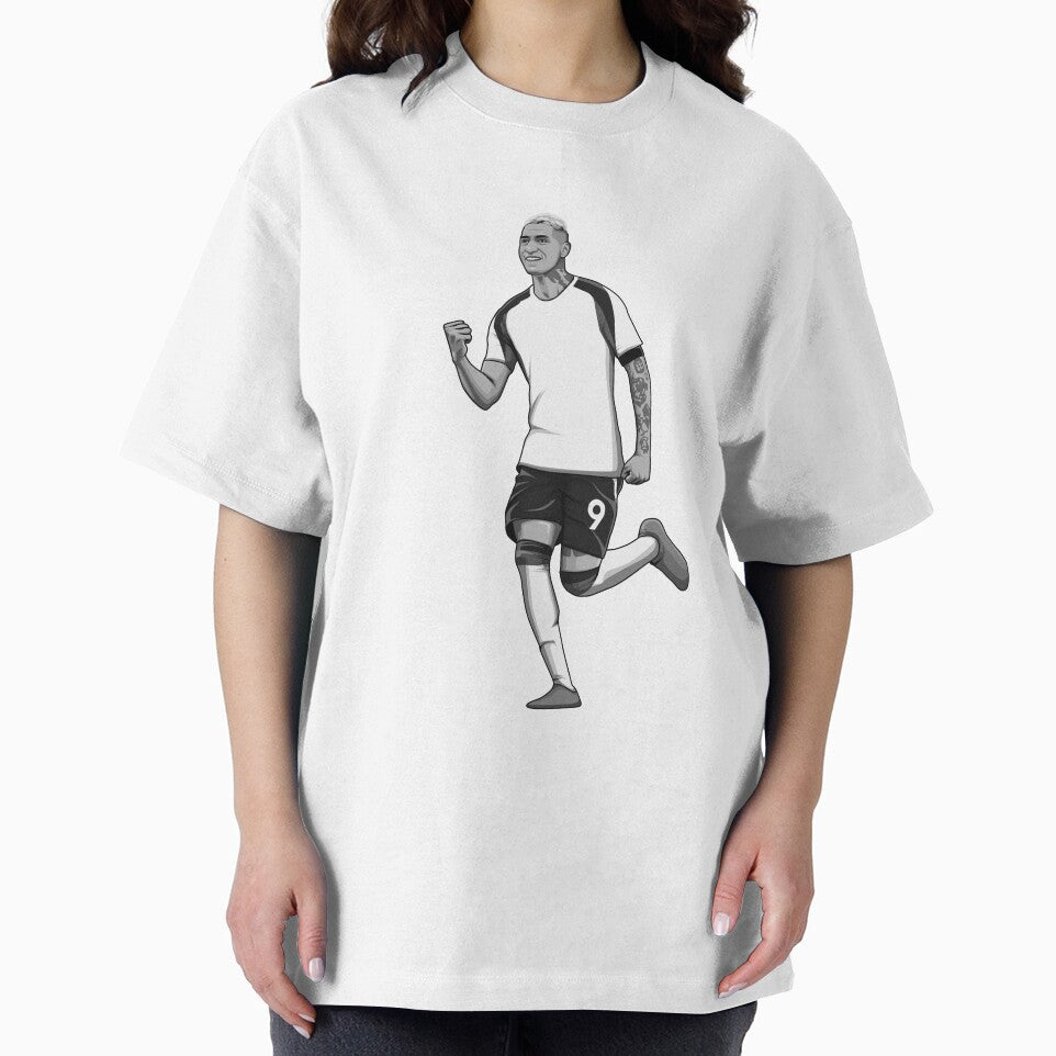 Richarlison Black and White Version by Aldduardo