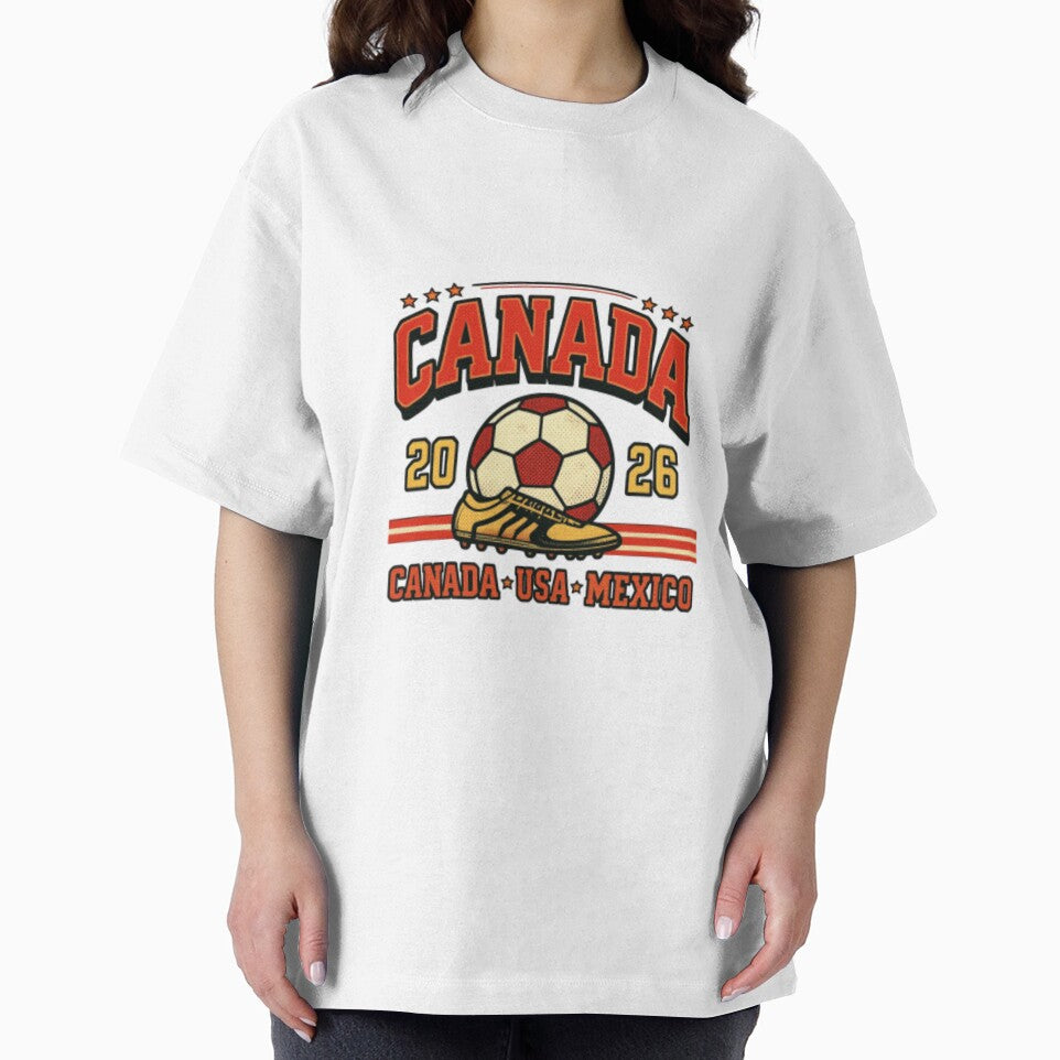 World Cup 2026 USA Canada Mexico — Retro Soccer Tournament Illustration by HBDStudio