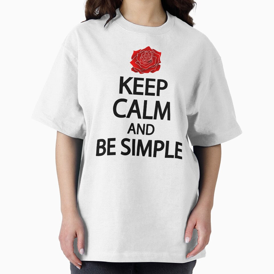 Keep calm and be simple by Colorfulandfun