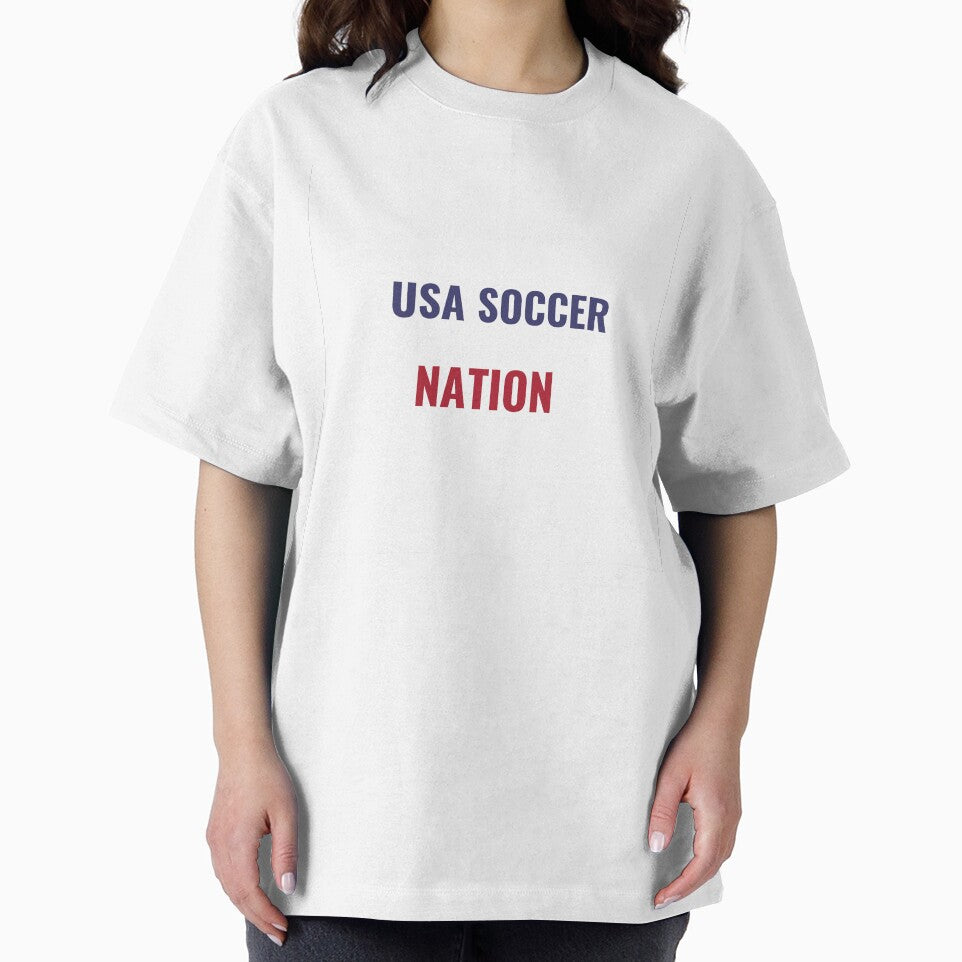 USA SOCCER NATION Shirt – American Soccer Fan Tee | Uncle Jichuan by Uncle-Jichuan