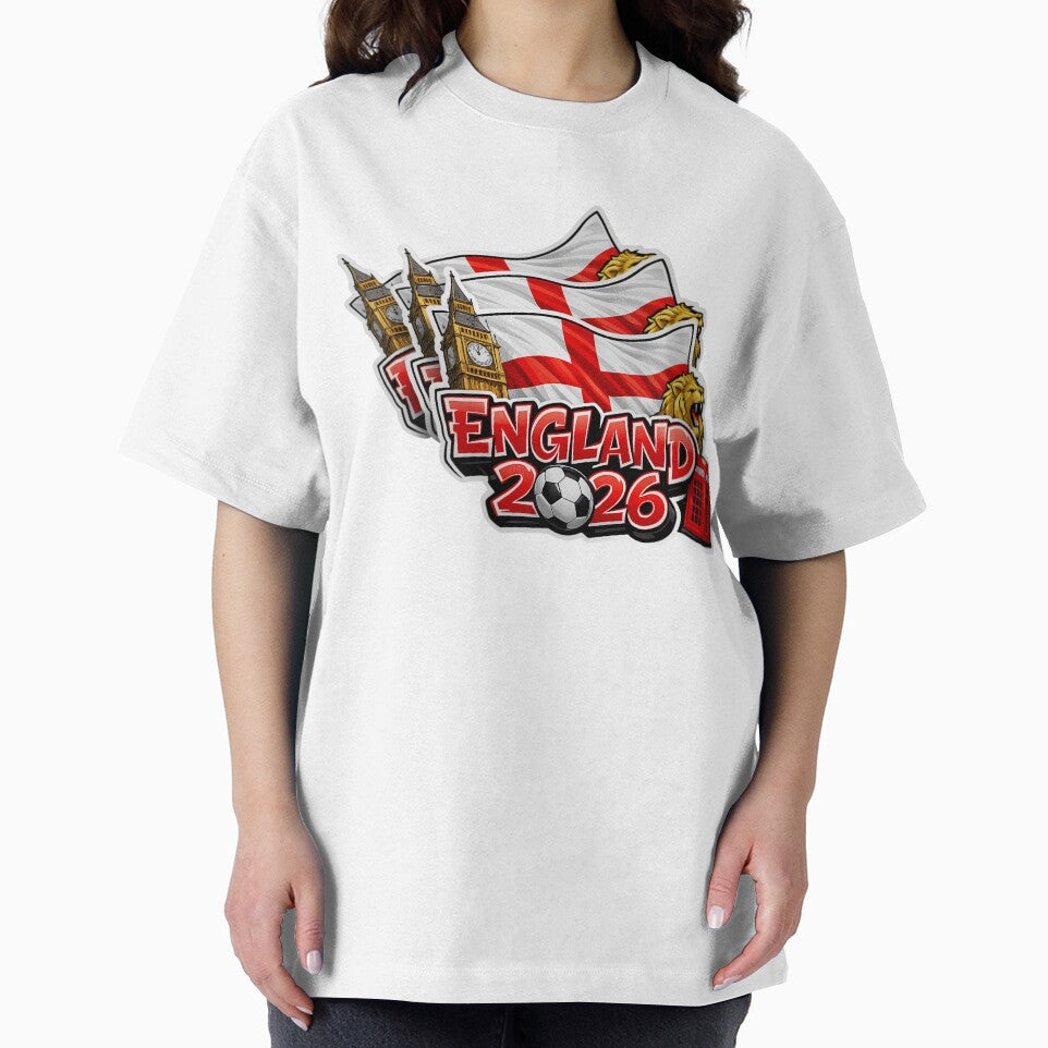 England Football Fan Cartoon Sticker | Three Lions Supporter by aminesez22