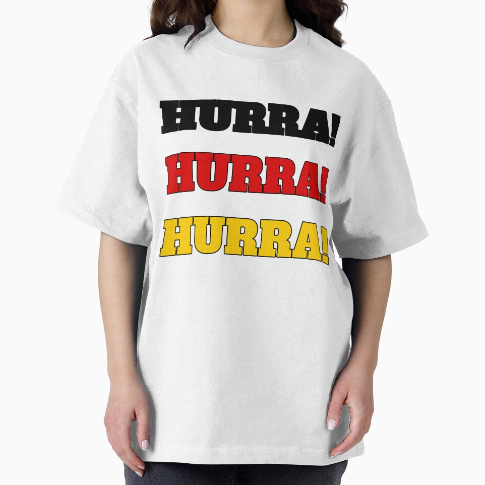 Germany Fan Shirt - Hurra! Hurra! Hurra! by Hamlet & Sons