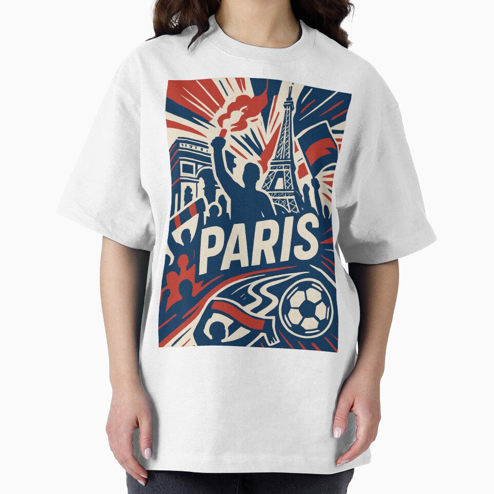 Paris Football Supporters Design by SPORT NATION ART