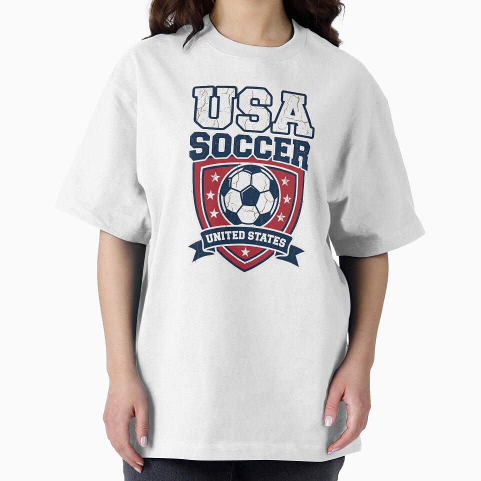 USA Soccer United States Vintage Badge by PlushFutura