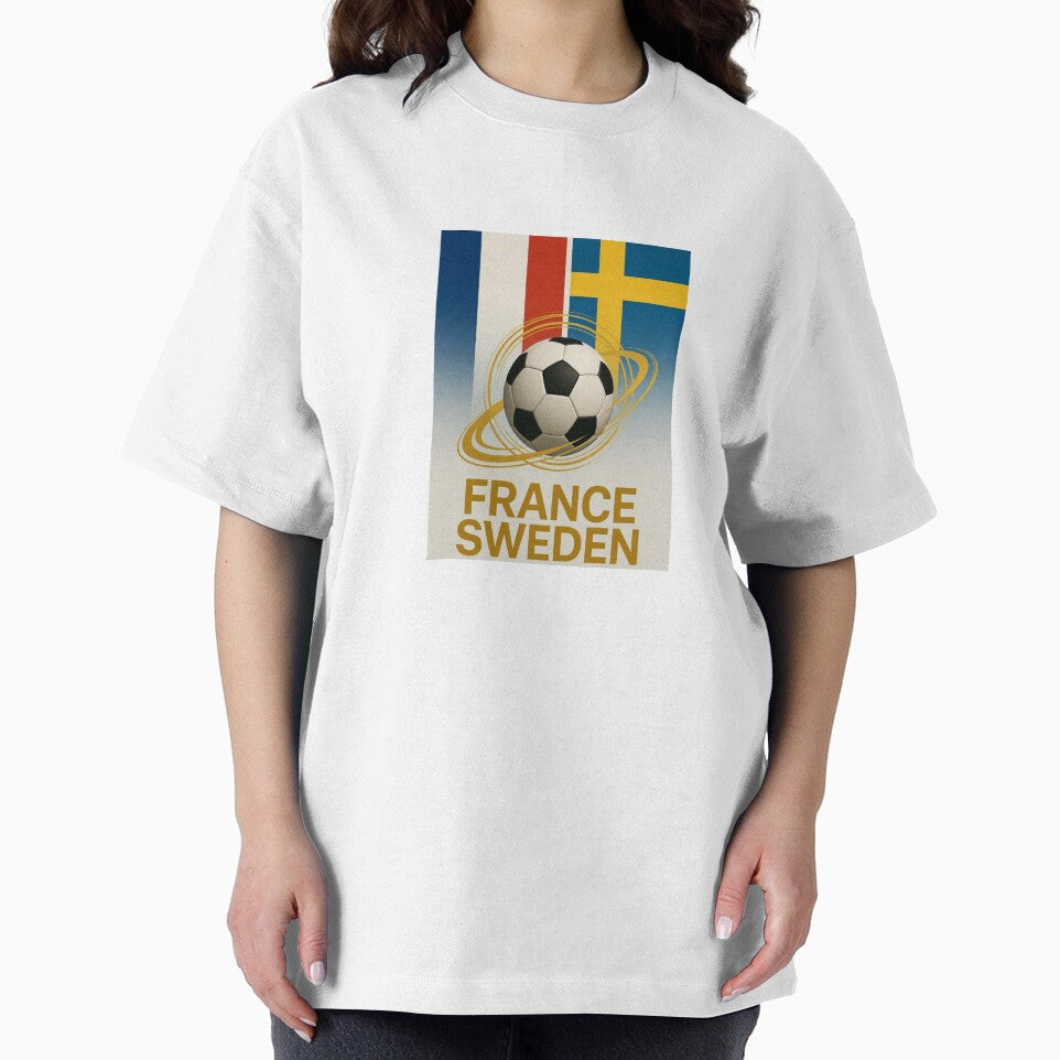 France vs Sweden Soccer 2026 | Football Match Poster by Nexus Space
