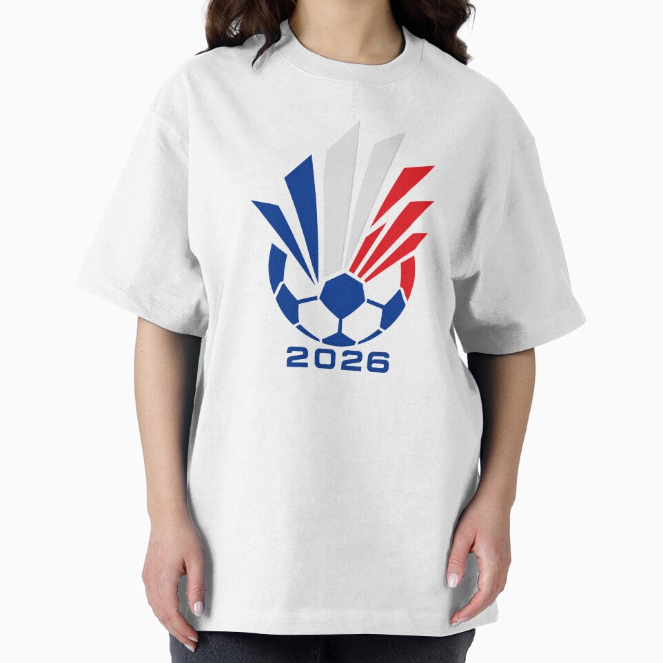 France Soccer 2026 Tricolor Burst Emblem by Flower Magic