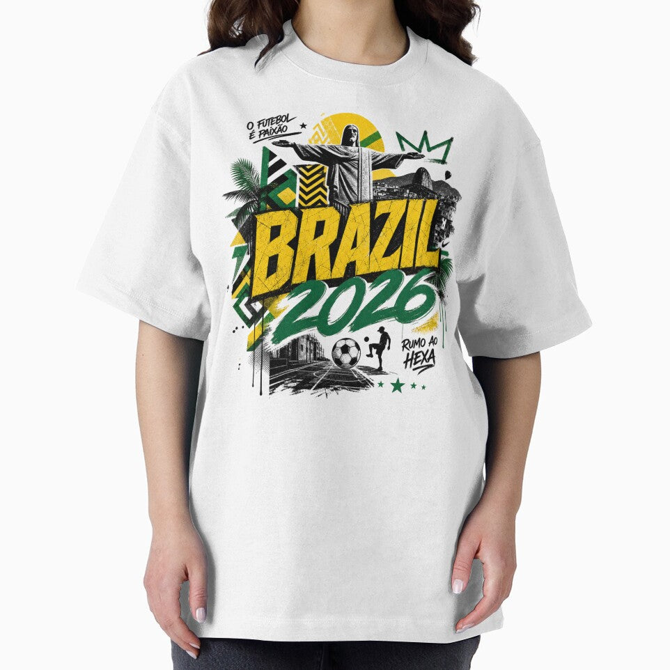 Brazil 2026 Football World Cup Glory | Seleção Fan Supporter Shirt by rushaib