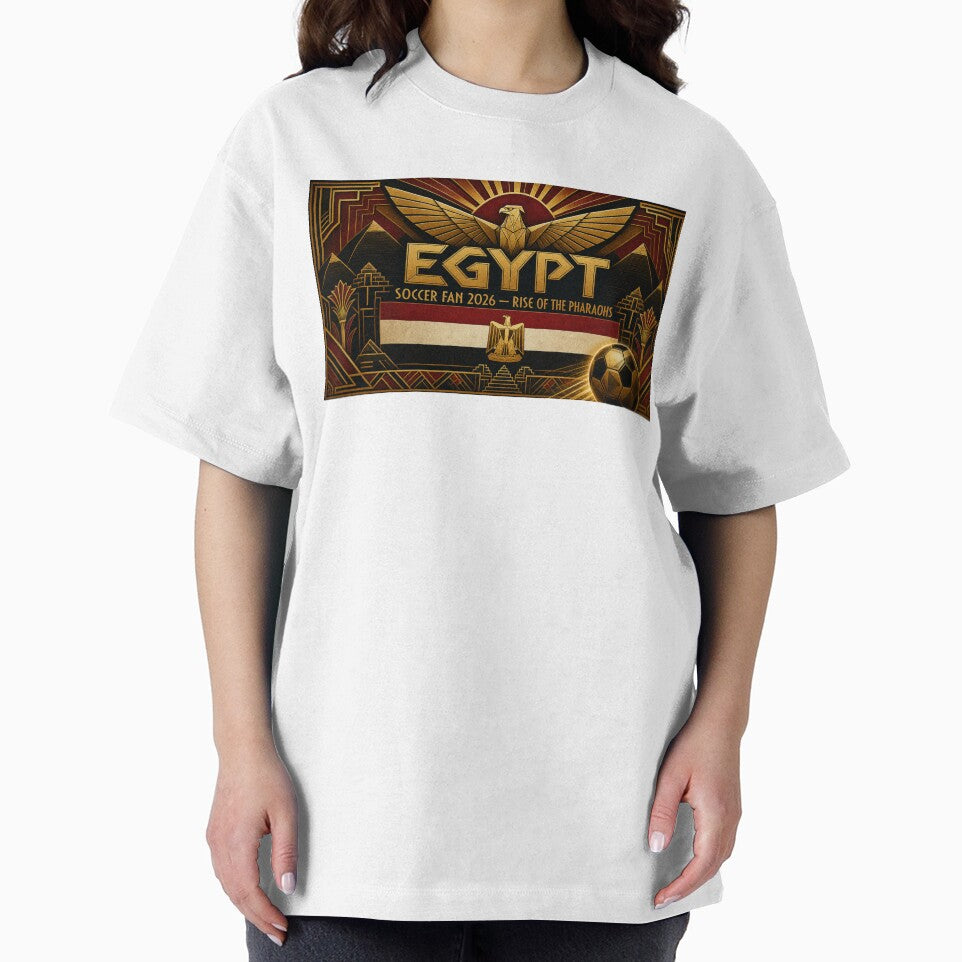 Egypt Soccer Fan 2026 Pharaohs First Historic World Cup Win Eagle of Saladin Design by BrickByDream
