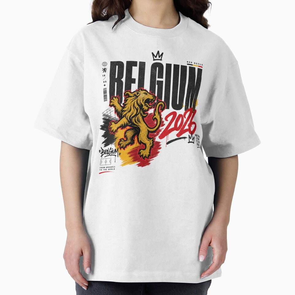 Belgium 2026 Football World Cup Glory | Red Devils Fan Supporter Shirt by rushaib
