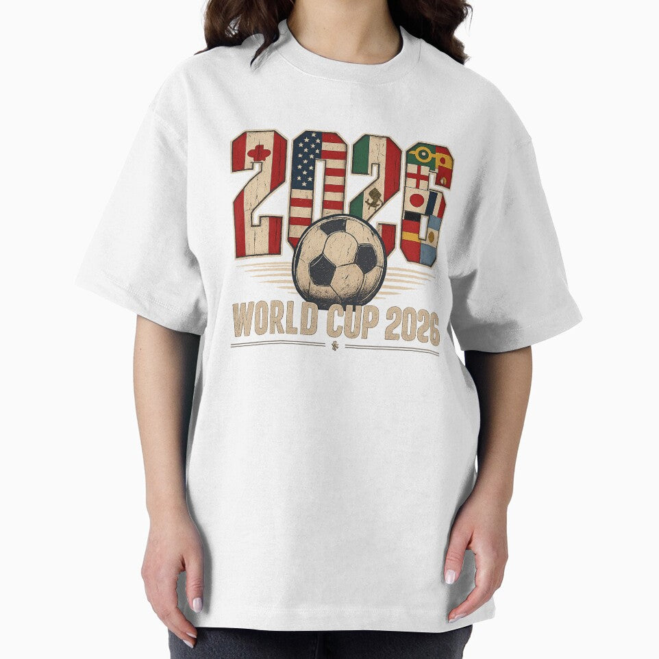 2026 World Cup Soccer Vintage Design, International Football Fan Graphic, Retro Championship Shirt by Bigohobi