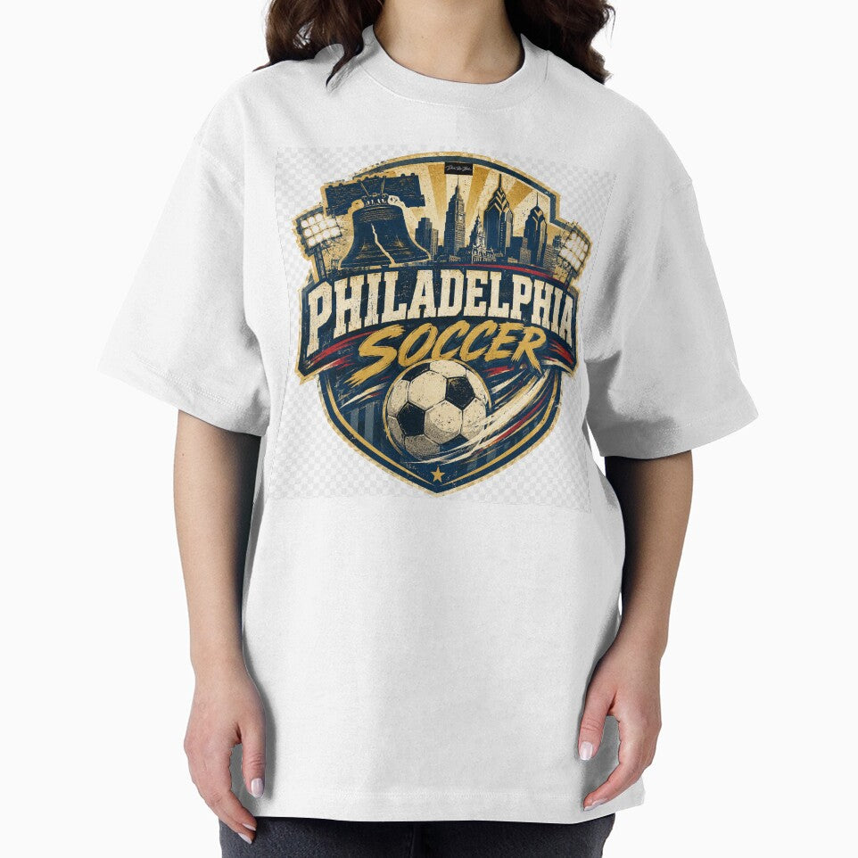 Philadelphia Soccer – Vintage Match Day Emblem Design by MySheetMusicArt