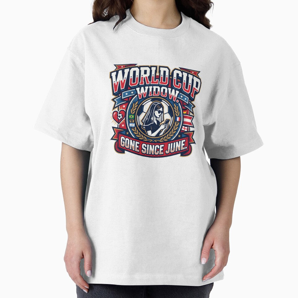 World Cup Widow – Gone Since June Soccer Humorous Design by maplesoulkiller