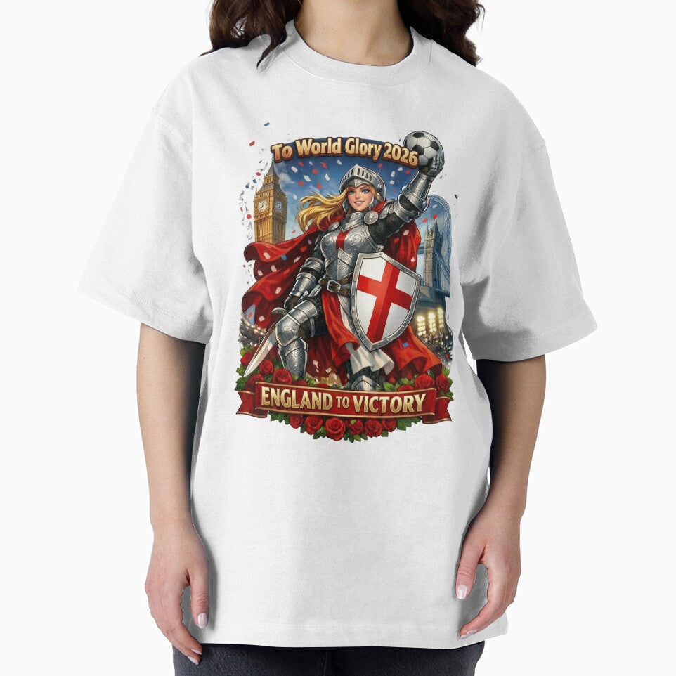 England Football Knight Victory 2026 by Retro Arabica