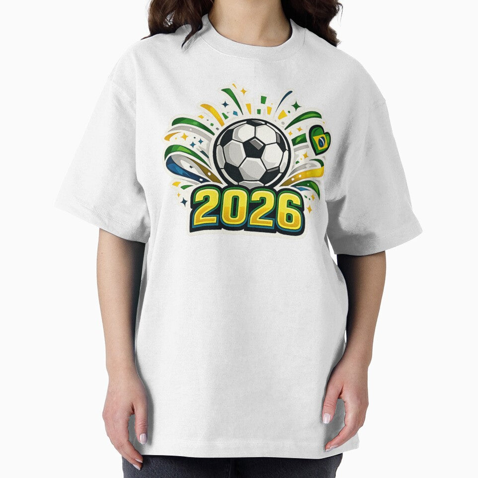Brazil 2026 Soccer Fan Badge by Corvoria