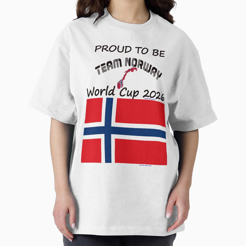 Norway Fan T‑Shirt world Soccer Cup 2026 NOR outfit by cabevo