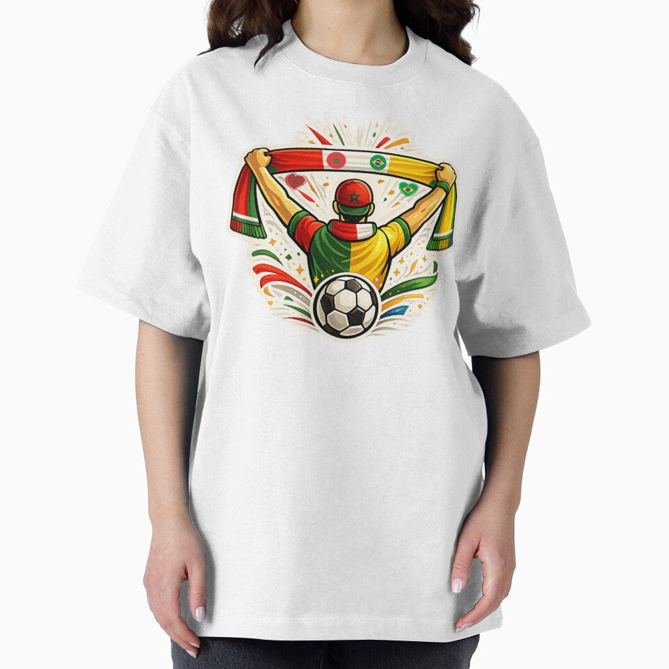 Brazil Morocco Soccer Support Together by Corvoria