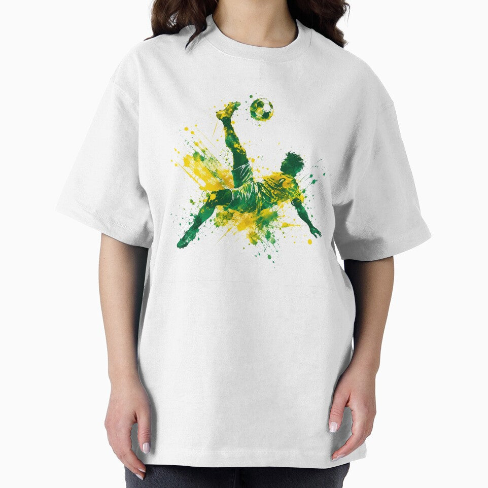 Dynamic Soccer Ball Exploding Abstract Sports Art by 3ac-Arts