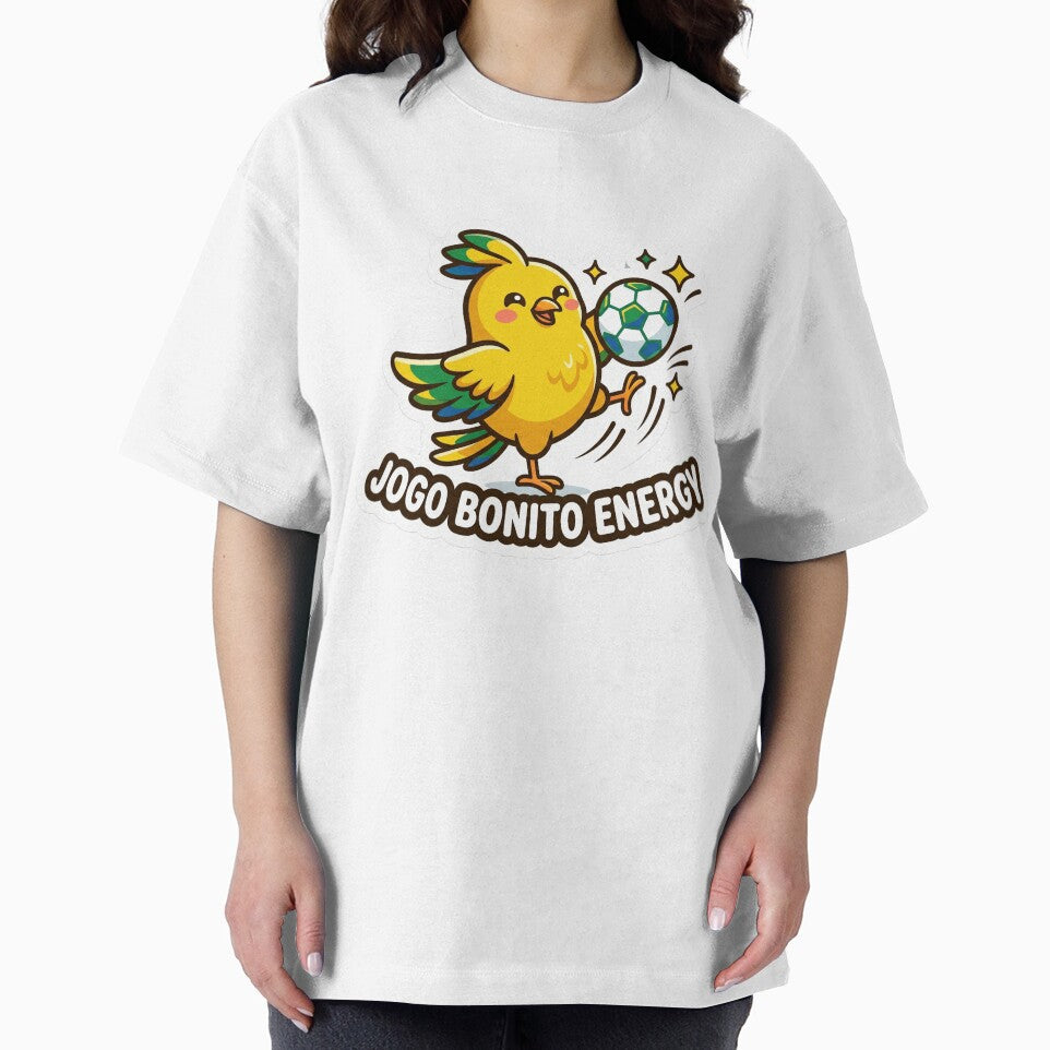 Jogo Bonito Energy Cute Brazilian Canary Football Soccer Sticker by Greemo03