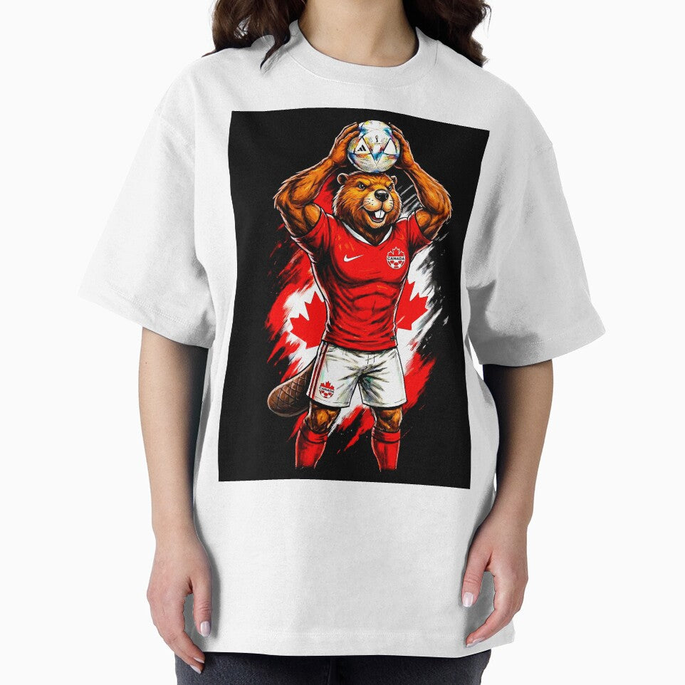 Canada Mascot World Cup 2026 Football Power by Not Hugo
