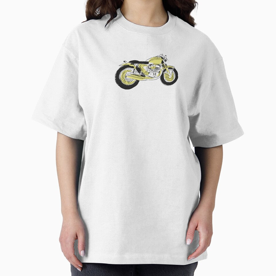 Motorbike yellow custom design minimalist by Tropical Blood