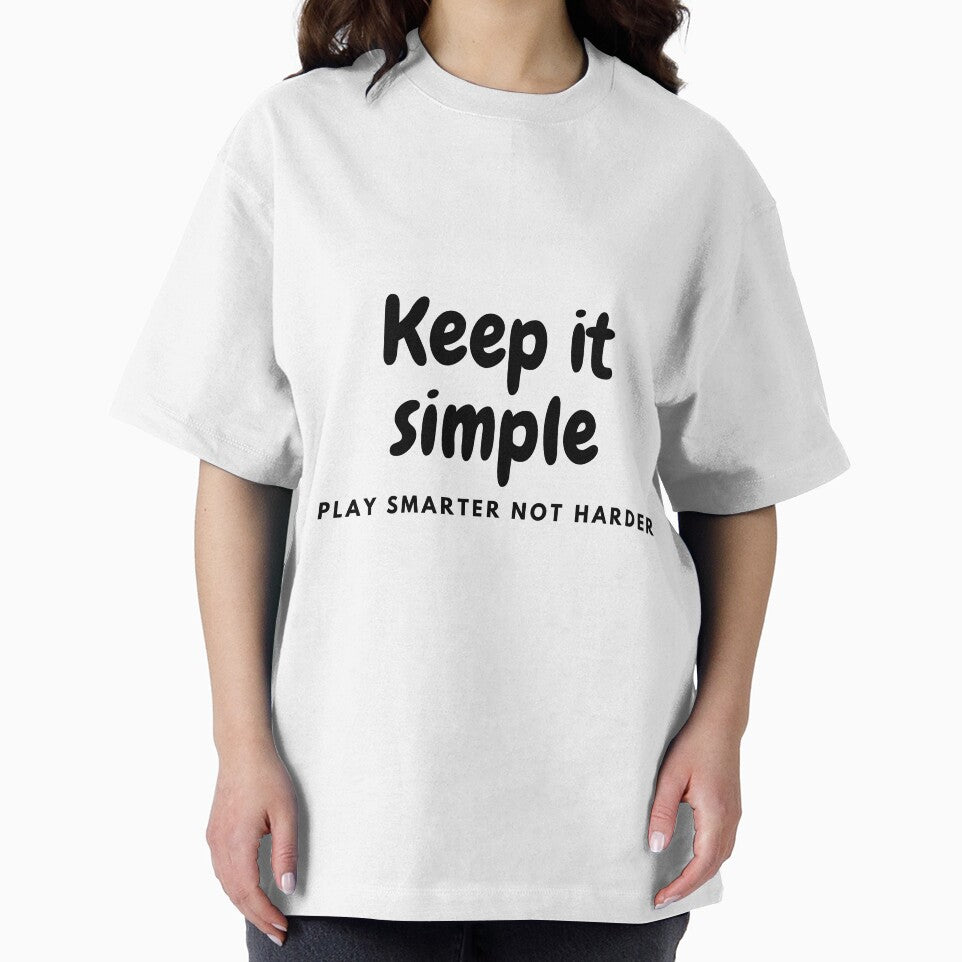keep it simple t-shirt by OKR1M