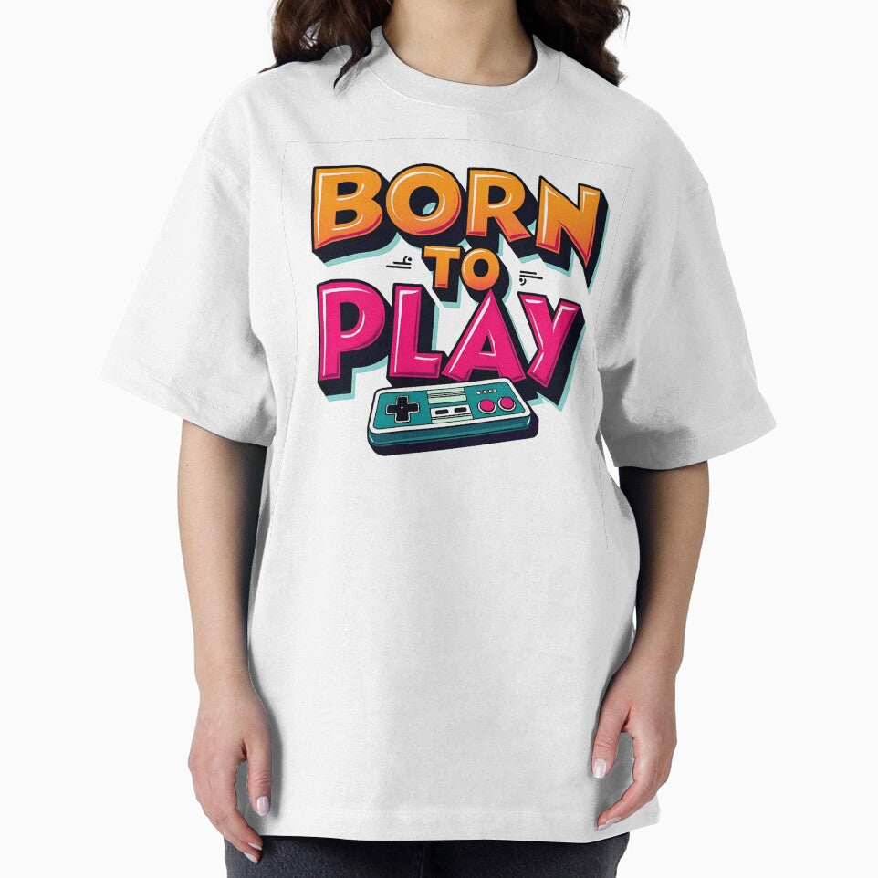 Born to Play Soccer Funny Football Lover Gift T-Shirt by MilaPrintify