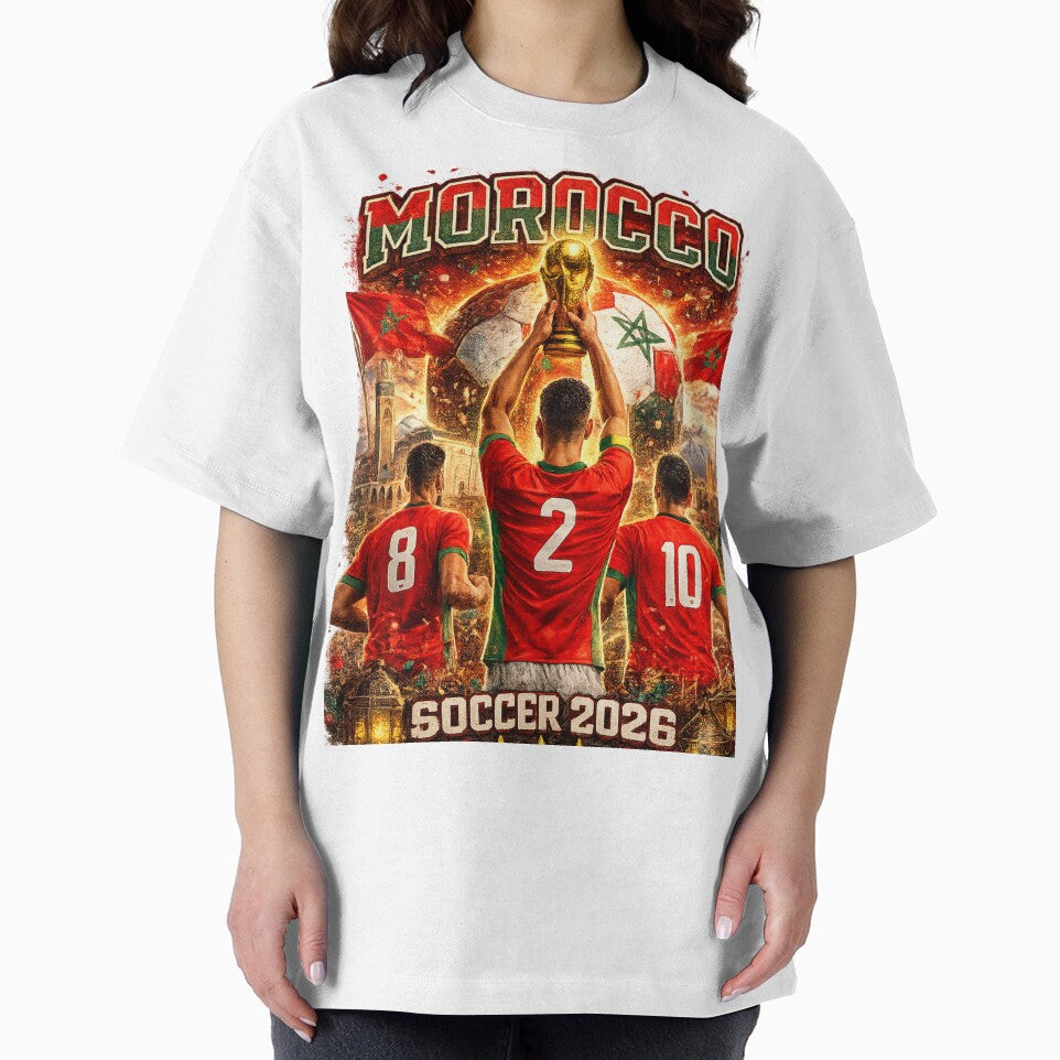 Morocco Soccer 2026 Shirt – Moroccan Football Fan Gift by UrbanPrintVibes