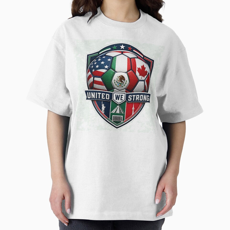 National Flag Fusion Football - World Cup 2026 Unity Ball Tee by Ahmed Nedji