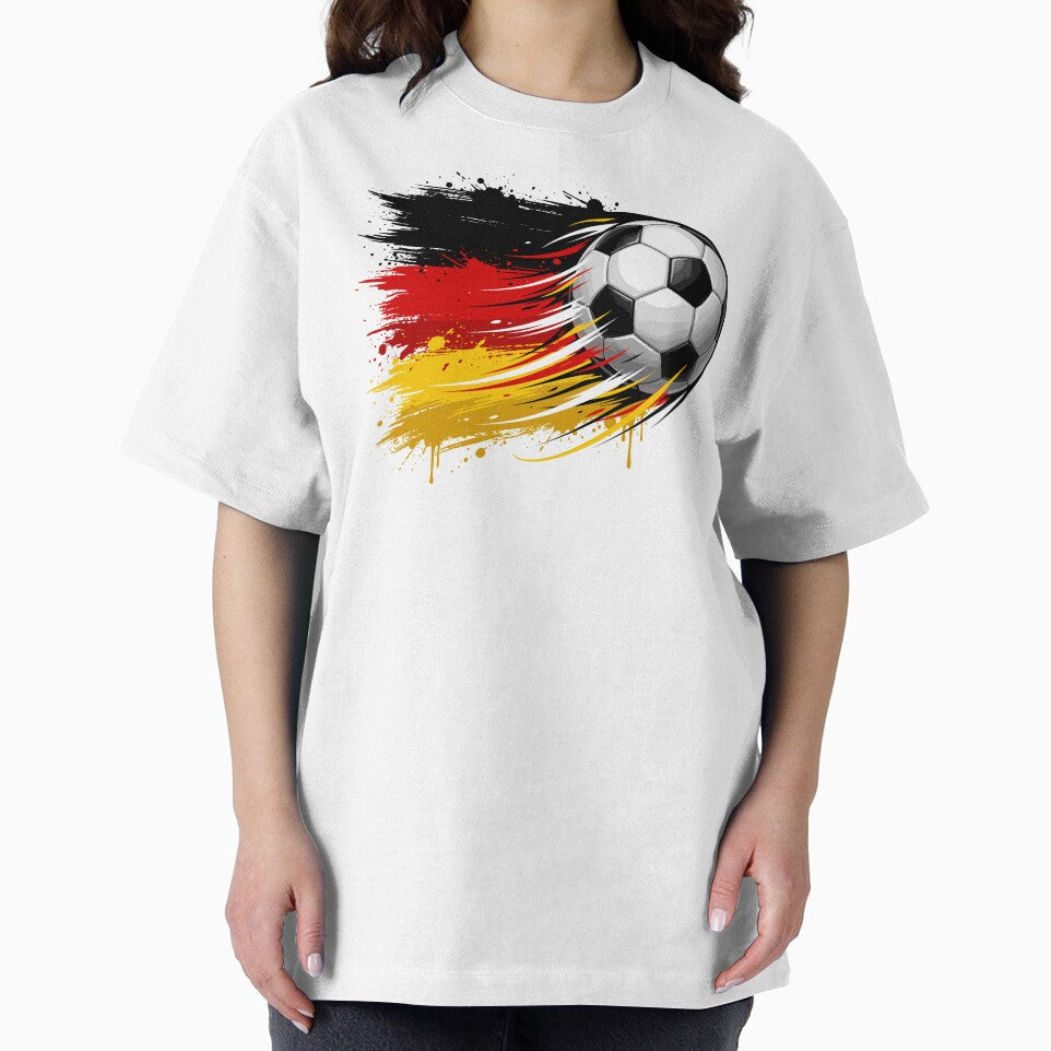 German Flag Football Ball Cool by EverkindInk