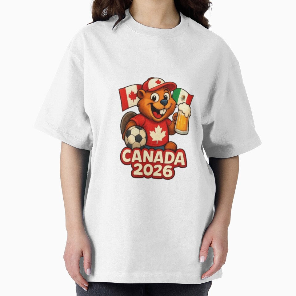 Canada 2026 Soccer Fan Beaver by Pixanova