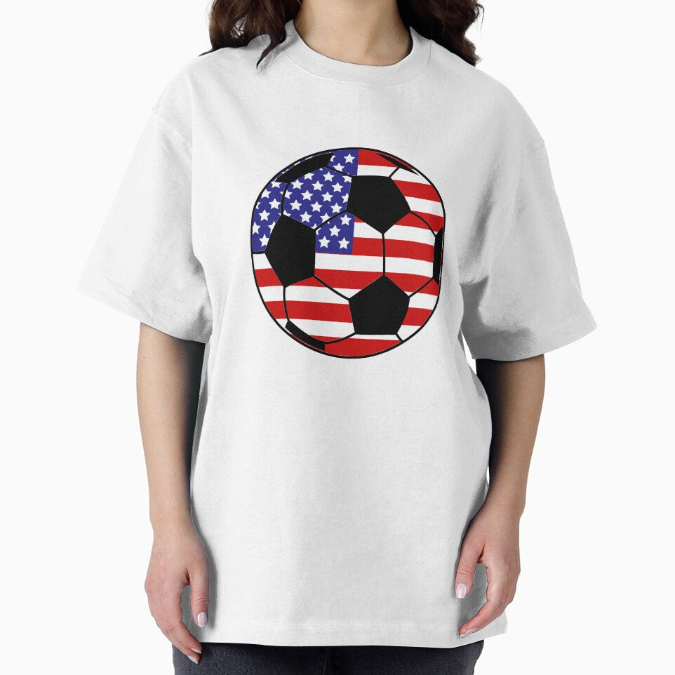 United States Flag Soccer Ball by FinalScoreClub