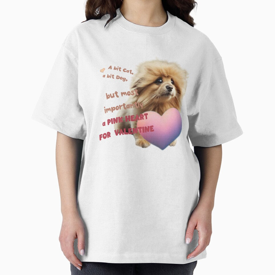 Pink Heart for Valentine Pink For Valentine Cat Pink Dog Funny Book Girly by MatthewViews
