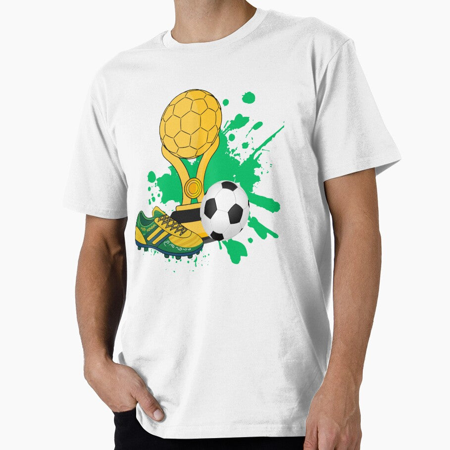 Brazil Football Champion Trophy Backpack by StorTaly