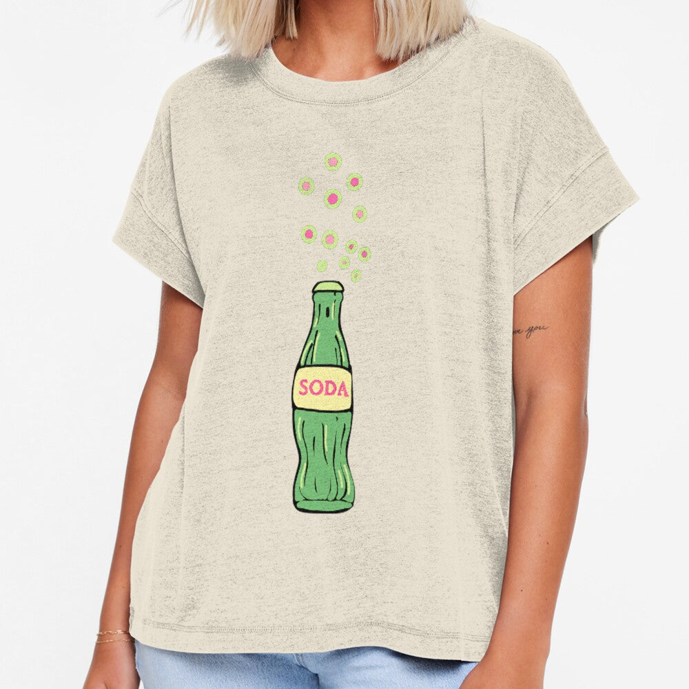 soda bottle by annesblueart