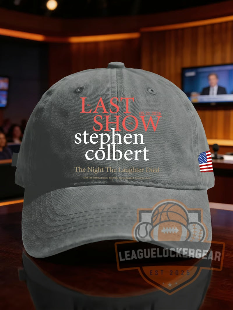 Stephen Colbert The Last Show Baseball Cap