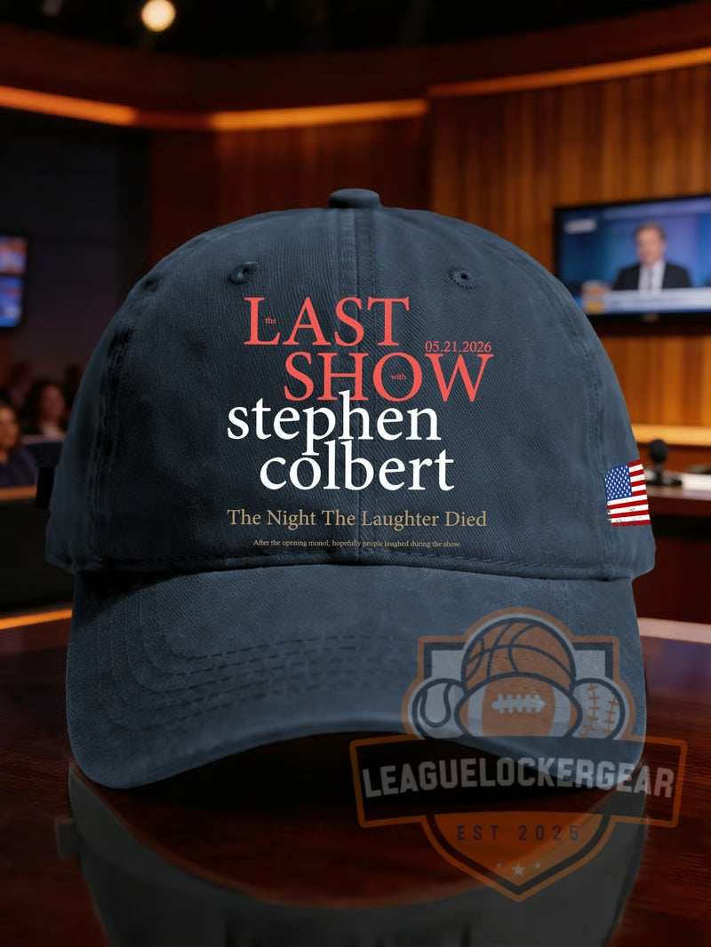 Stephen Colbert The Last Show Baseball Cap