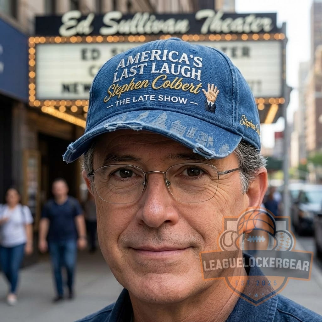 Stephen Colbert The Late Show America’s Last Laugh Baseball Cap